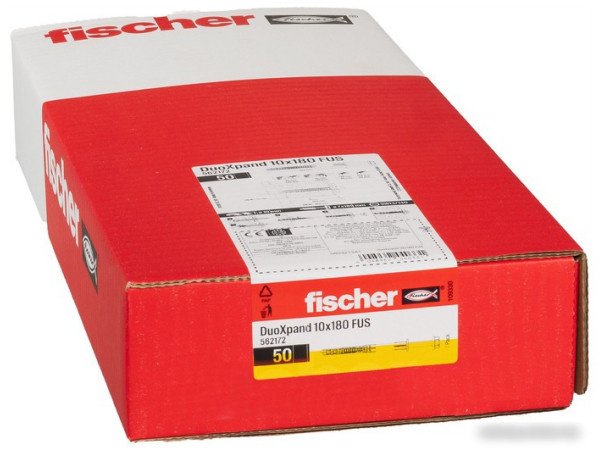 Дюбель фасадный Fischer DuoXpand 10x180 FUS 562172 (50 шт)