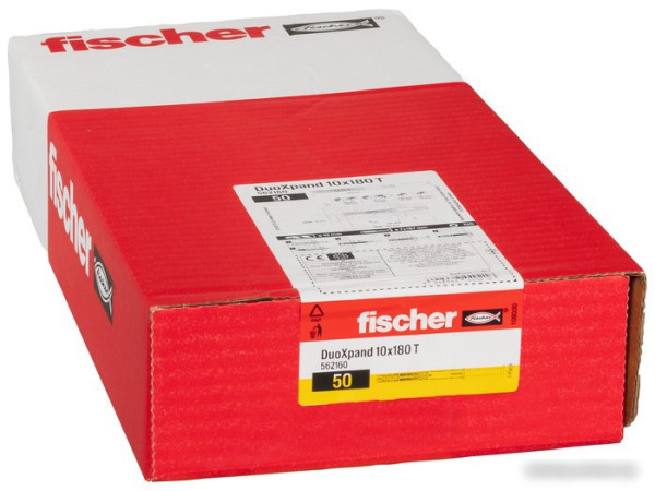 Дюбель фасадный Fischer DuoXpand 10x180 T 562160 (50 шт)