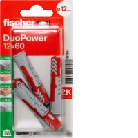 Дюбель универсальный Fischer DuoPower 12 x 60 K NV 537654 (4 шт)