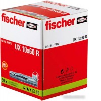 Дюбель универсальный Fischer UX 10 x 60 R 77872 (50 шт)