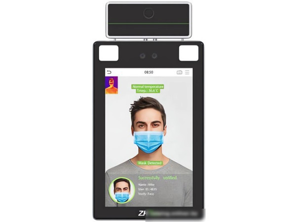 Терминал распознавания лиц ZKTeco ProFace X [CH]