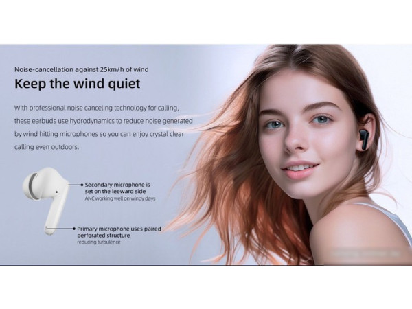 Наушники QCY T13 ANC 2 (темно-синий)