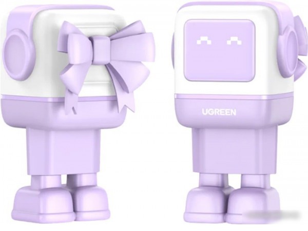 Сетевое зарядное Ugreen Nexode RG 65W CD361 (белый/сиреневый)