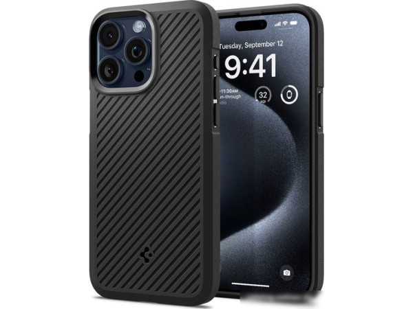 Чехол для телефона Spigen Core Armor для iPhone 15 Pro Max ACS06441 (черный)