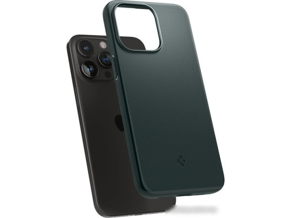 Чехол для телефона Spigen Thin Fit для iPhone 15 Pro ACS06690 (зеленый)