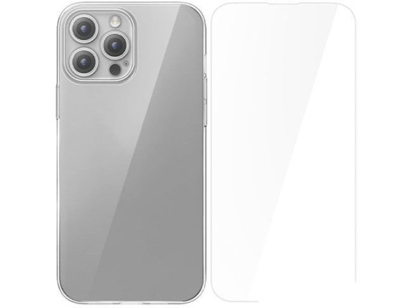 Чехол для телефона Baseus Corning Series для iPhone 15 Plus (прозрачный)
