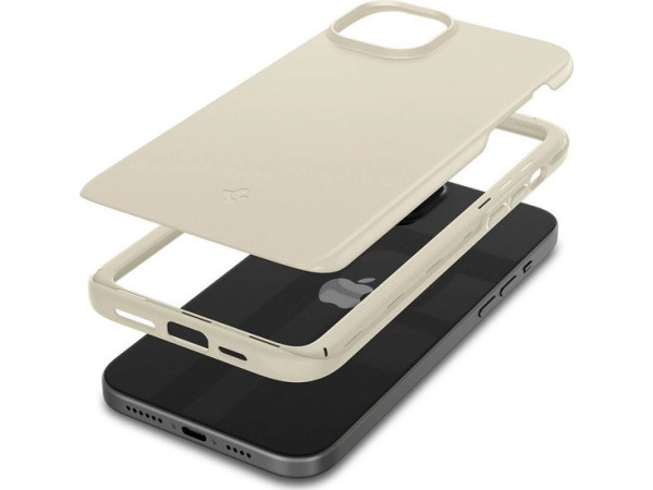 Чехол для телефона Spigen Thin Fit для iPhone 15 ACS06782 (бежевый)