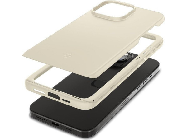 Чехол для телефона Spigen Thin Fit для iPhone 15 Pro ACS06694 (бежевый)