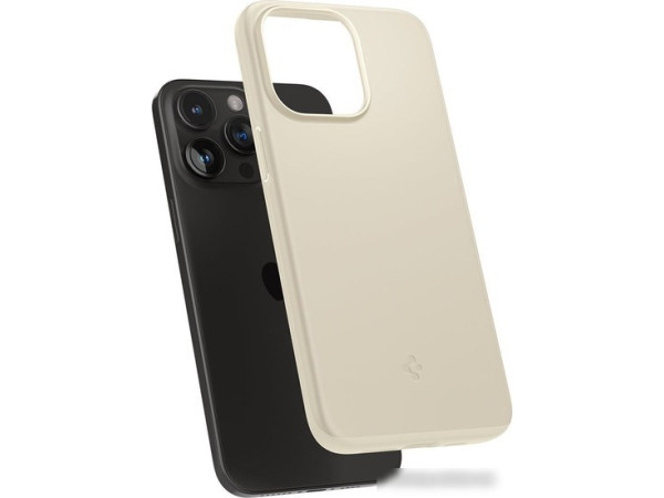 Чехол для телефона Spigen Thin Fit для iPhone 15 Pro ACS06694 (бежевый)