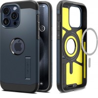 Чехол для телефона Spigen Tough Armor (MagFit) для iPhone 15 Pro ACS06734 (темно-синий)