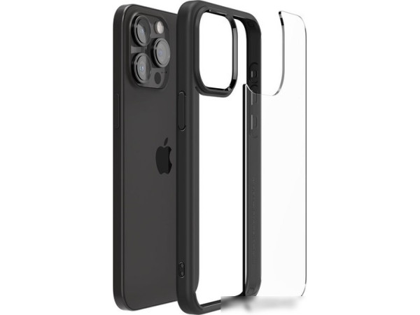 Чехол для телефона Spigen Ultra Hybrid для iPhone 15 Pro ACS06713 (черный)