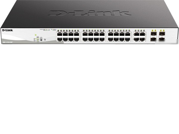 Настраиваемый коммутатор D-Link DGS-1210-28P/F5A