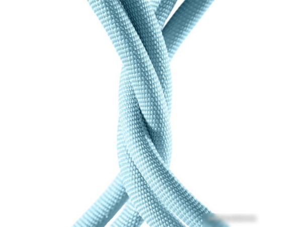 Кабель Baseus Crystal Shine USB Type-A - Lightning (2 м, голубой)