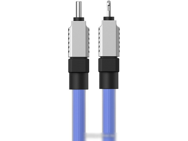 Кабель Baseus CoolPlay Series USB Type-C - Lightning (2 м, голубой)