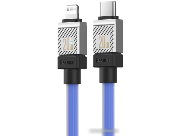 Кабель Baseus CoolPlay Series USB Type-C - Lightning (2 м, голубой)
