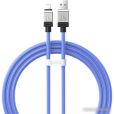 Кабель Baseus CoolPlay Series Fast Charging Data Cable 2.4A USB Type-A - Lightning (1 м, синий)