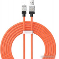 Кабель Baseus CoolPlay Series Fast Charging Data Cable 2.4A USB Type-A - Lightning (2 м, оранжевый)