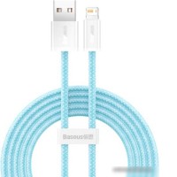 Кабель Baseus Dynamic Series Fast Charging Data Cable USB Type-A - Lightning (2 м, голубой)