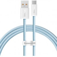 Кабель Baseus Dynamic Series USB Type-A - USB Type-C (1 м, голубой)