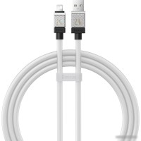 Кабель Baseus CoolPlay Series USB Type-A - Lightning (1 м, белый)