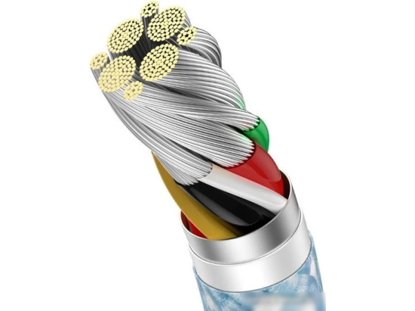 Кабель Baseus Dynamic Series CALD000703 USB Type-A - USB Type-C (2 м, голубой)