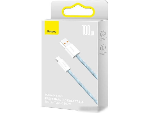 Кабель Baseus Dynamic Series CALD000703 USB Type-A - USB Type-C (2 м, голубой)