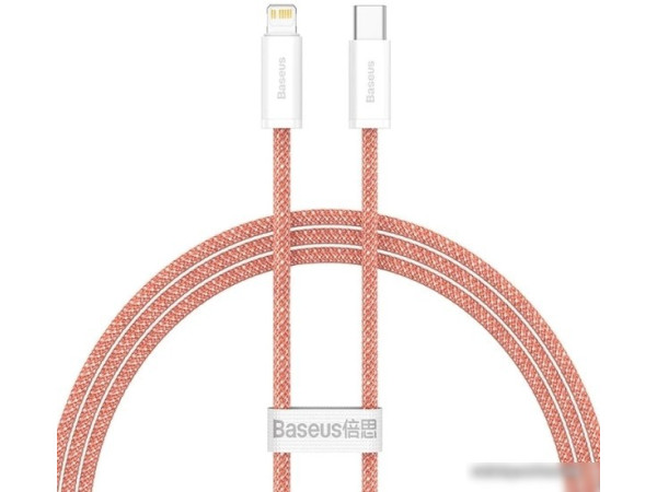 Кабель Baseus Lightning - USB Type-C CALD000107 (2 м, оранжевый)