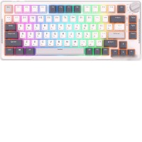 Клавиатура Royal Kludge RK-H81 RGB (белый, RK Cyan)
