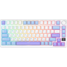 Клавиатура Royal Kludge RK-M75 RGB (Taro Milk, RK Silver)