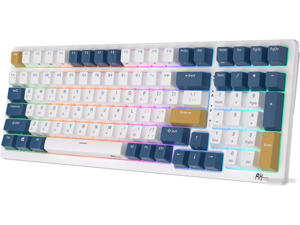 Клавиатура Royal Kludge RK98 RGB Klein Blue (RK Brown)