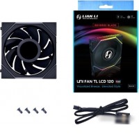 Вентилятор для корпуса Lian Li Uni Fan TL LCD 120 Reverse G99.12RTLLCD1B.00