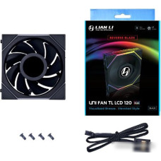 Вентилятор для корпуса Lian Li Uni Fan TL LCD 120 Reverse G99.12RTLLCD1B.00