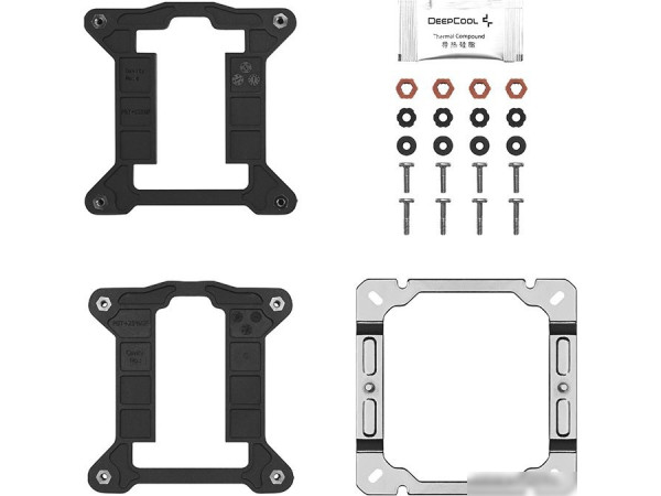 Кулер для процессора DeepCool AG400 LED R-AG400-BKLNMC-G-1