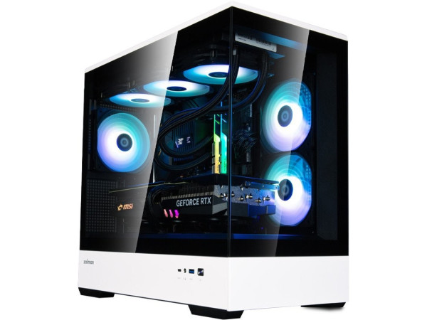 Корпус Zalman P30 (черный/белый)