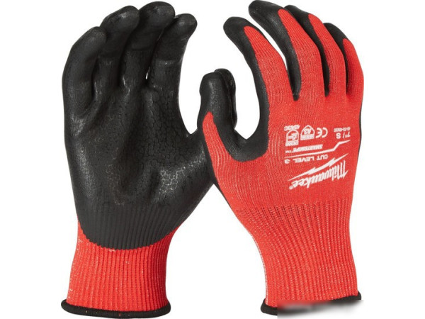Перчатки хозяйственные Milwaukee Cut level 3/C 8/M 4932471420