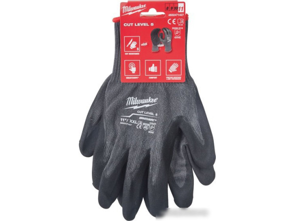 Нитриловые перчатки Milwaukee Cut level 5/E 11/XXL 4932471427