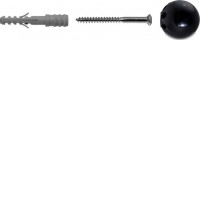 Упор дверной Fischer TS 8BL K NV 534129