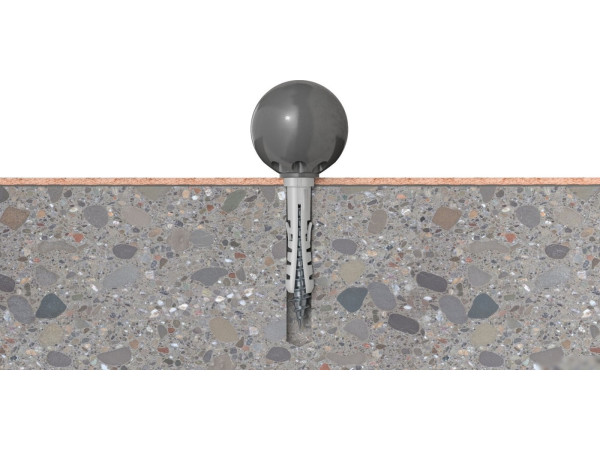 Упор дверной Fischer TS 8BL K NV 534129