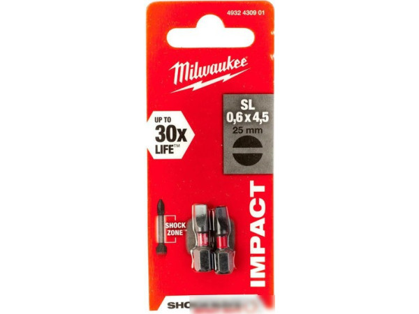 Набор бит Milwaukee Shockwave Impact Duty 4932430901