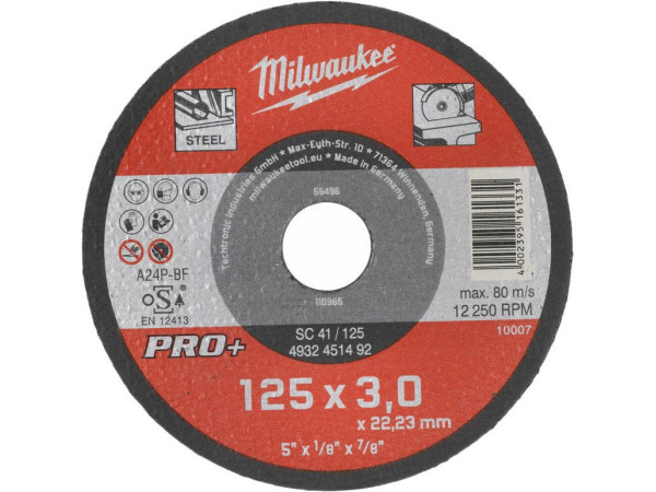 Отрезной диск Milwaukee SCS 41 4932451492