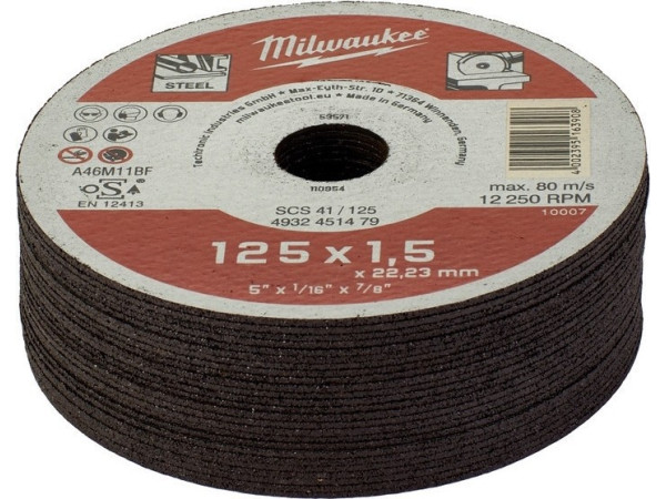 Отрезной диск Milwaukee SCS 41 4932451479