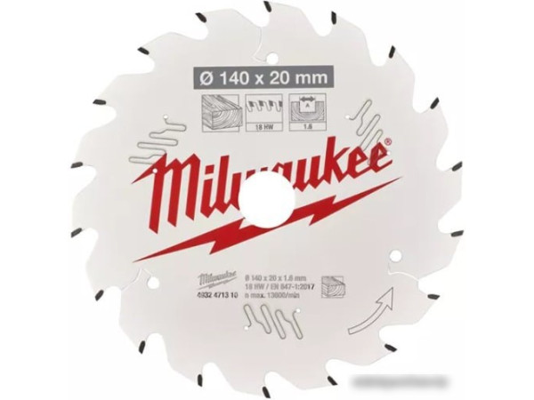 Пильный диск Milwaukee 4932471310