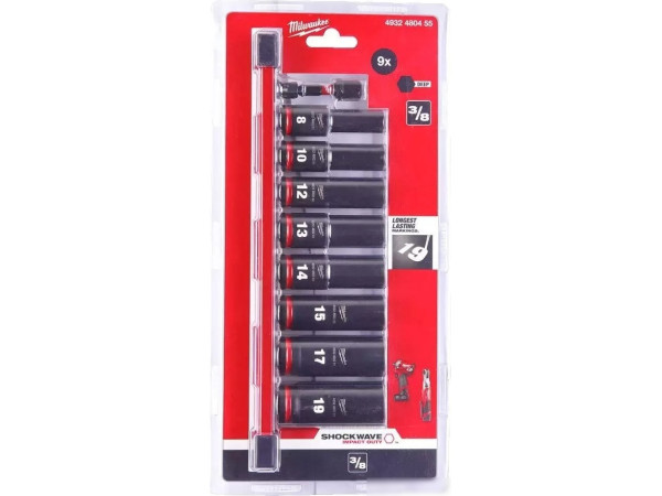 Набор головок слесарных Milwaukee 4932480455