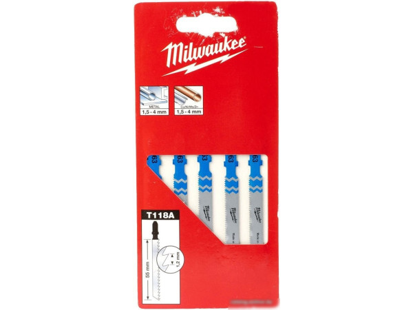 Набор пильных полотен Milwaukee 4932274651 (5 предметов)