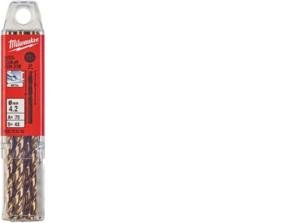 Набор оснастки Milwaukee 4932373340 (10 предметов)