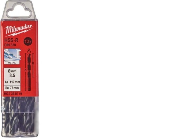 Набор оснастки Milwaukee 4932363519 (10 предметов)