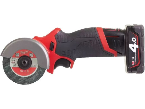 Монтажная (отрезная) пила Milwaukee M12 FCOT-422X Fuel 4933464619 (с 2-мя АКБ, кейс)