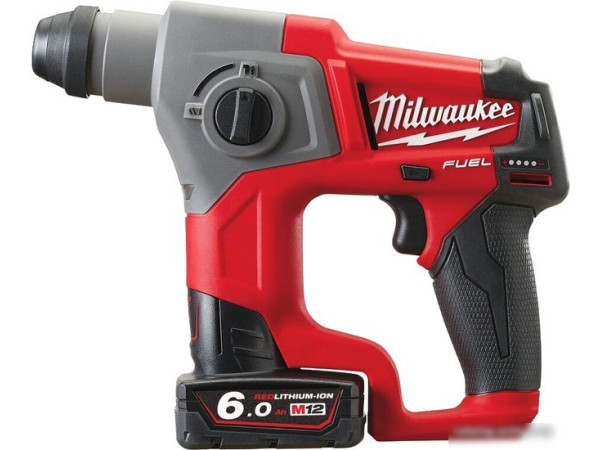 Перфоратор Milwaukee M12 CH-602X FUEL 4933451510 (с 2-мя АКБ, кейс)