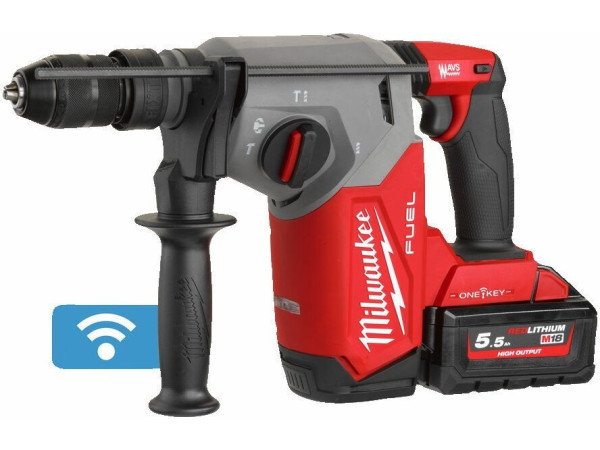 Перфоратор Milwaukee M18 FUEL M18ONEFHX-552X 4933478504 (с 2-мя АКБ, кейс)