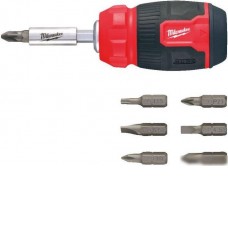 Набор отвертка с битами Milwaukee 4932492807 (8 предметов)